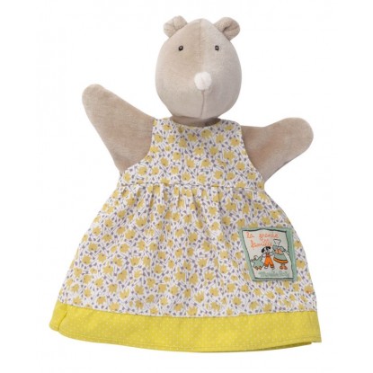 Marionnette Apoline la taupe - La Grande Famille -  Moulin Roty