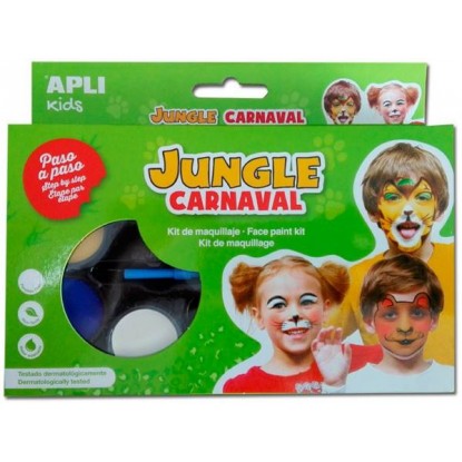 Kit de maquillage Jungle Carnaval - APLI Kids