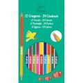 12 crayons doubles - 24 couleurs - Djeco