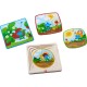 Puzzle en bois La souris aux fraises - Haba