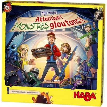 Attention ! Monstres gloutons ! - Haba