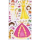 Stickers princesse Rose - Majolo