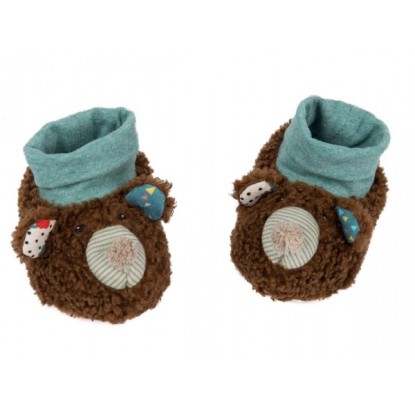 Chaussons ours Les Jolis trop beaux - Moulin Roty