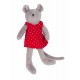 Peluche Miniature Nini la souris - La Grande Famille - Moulin Roty