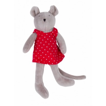 Peluche Miniature Nini la souris - La Grande Famille - Moulin Roty