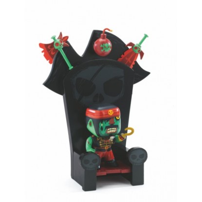 Arty Toys - Pirate - Kyle & Ze Throne - Djeco