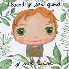 Tableau Nature Garçon - Quand je serai grand(e) - Isabelle Kessedjian