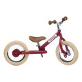 Trybike acier Vintage, Draisienne Rouge 2 roues - Trybike
