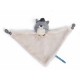 Doudou chat gris clair Fernand Les Moustaches - Moulin Roty