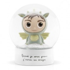 Boule à neige - Dragon - Quand je serai grand(e) par Isabelle Kessedjan