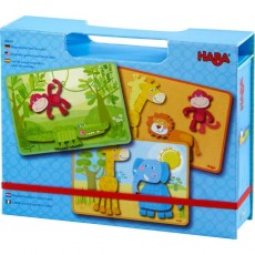 Boîte de jeu magnétique Le safari des animaux - Haba