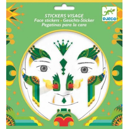 Stickers visage - Dragon - Djeco