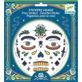 Stickers visage - Tête de mort - Djeco