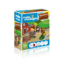 Coffret 3 moules "Bienvenue à la ferme" Mako Créations