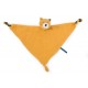 Doudou lange chat moutarde Lulu Les Moustaches - Moulin Roty