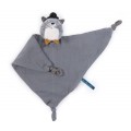 Doudou lange chat gris Fernand Les Moustaches - Moulin Roty