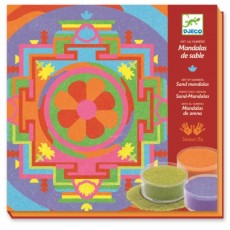 Sables colorés - Mandalas Tibétains - Djeco Design by