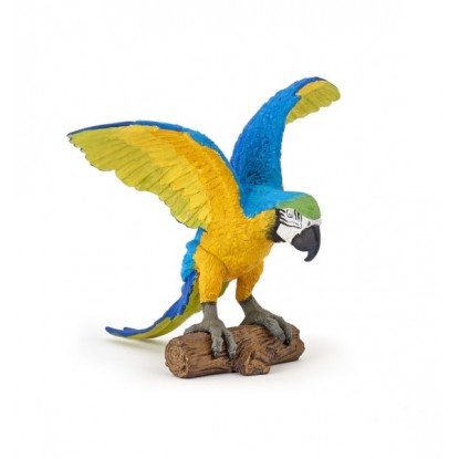 Figurine Perroquet Ara Bleu - Papo