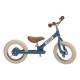 Trybike acier Vintage, Draisienne Bleu 2 roues - Trybike