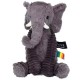 Peluche L'éléphant gris - Les Ptipotos by Les Déglingos