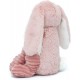 Peluche lapin rose - Les Ptipotos by Les Déglingos