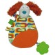 Doudou plat Antoine le chien - La Happy Farm - Ebulobo