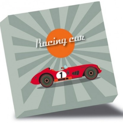Tableau Racing car rouge - Fifi Bastille