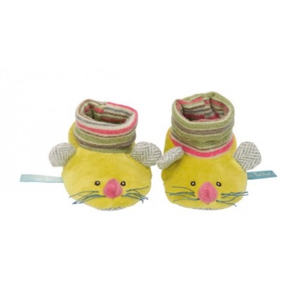 Chaussons souris verts - Les Pachats - Moulin Roty