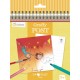 Bloc de cartes postales à colorier Graffy Post Fête Foraine Cirque - Avenue Mandarine