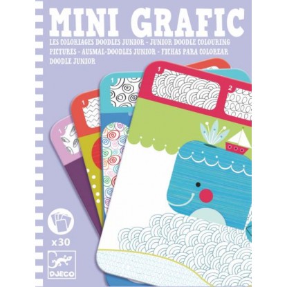 Mini Grafic -Coloriage doole Junior - Djeco