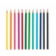Mini Grafic - 12 mini crayons de couleurs - Djeco