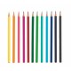 Mini Grafic - 12 mini crayons de couleurs - Djeco