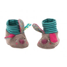 Chaussons lapin Jolis pas beaux - Moulin Roty