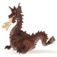 Figurne Dragon rouge avec flamme - Papo