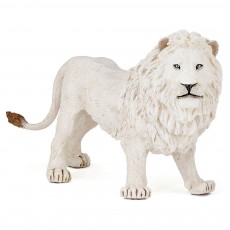 Figurine lion blanc - Papo