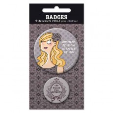 Badges Agathe - Bénédicte Voile