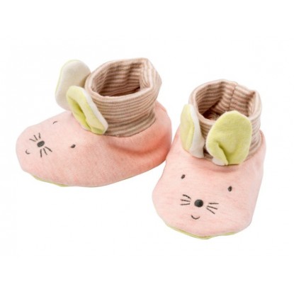 Chaussons souris Les Petits Dodos - Moulin Roty