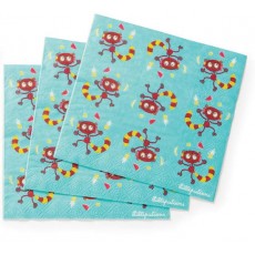 Serviettes en papier Georges - Lilliputiens