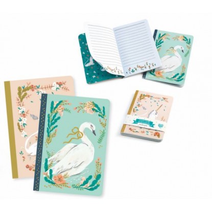 2 Petits Carnets Lucille - Lovely Paper by Djeco