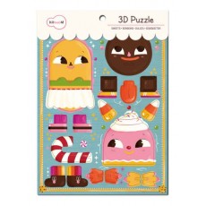 Les Bonbons - Puzzle 3D - Krooom