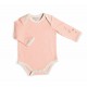 Manon Body rose manches longues Les Petits Habits Tartempois hiver 2017 - Moulin Roty