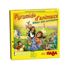 Pyramide d'animaux - Mémo des acrobates - Haba